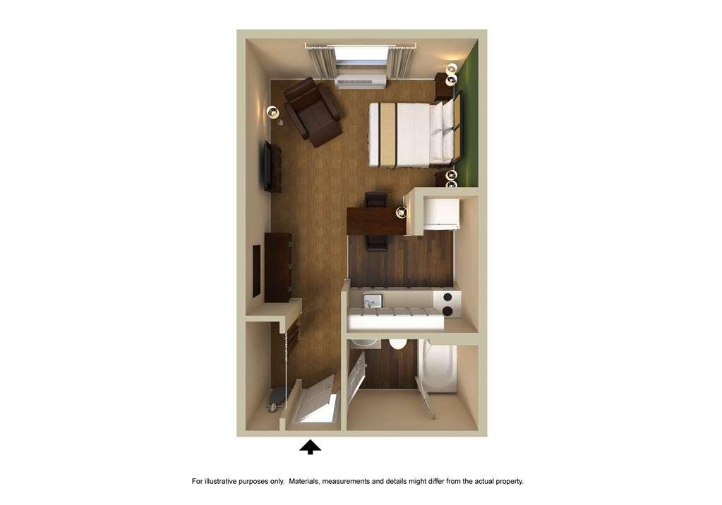 Extended Stay America Select Suites - St Louis - Westport - Craig Road Мериленд Хайтс Стая снимка